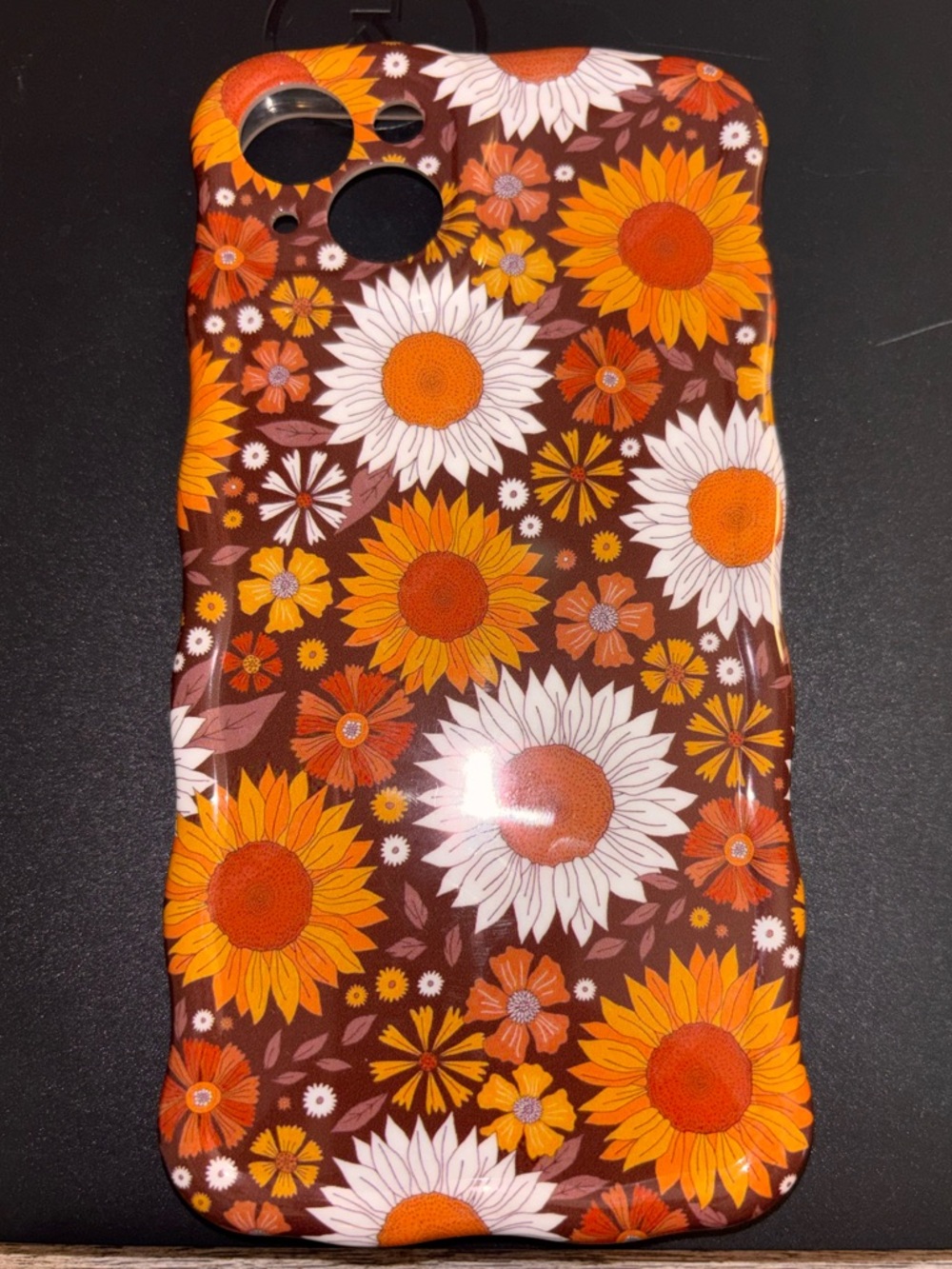 iPhone 15 plus sunflower case